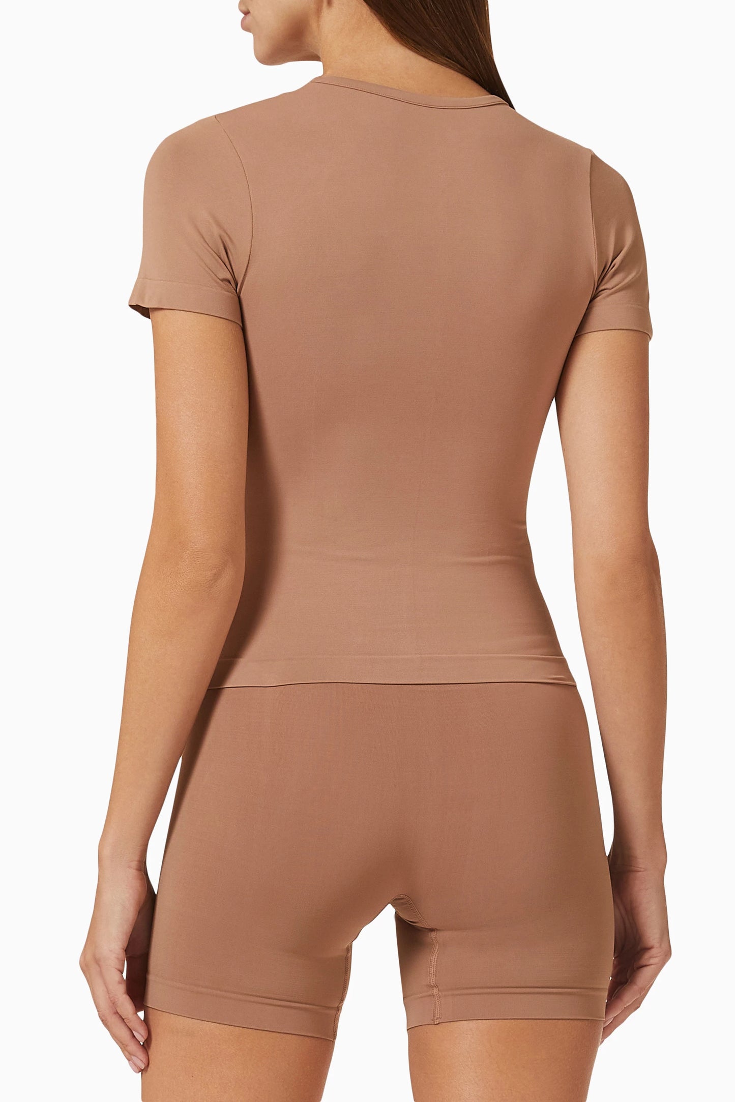 SKIMS Soft Smoothing T-Shirt- Sienna