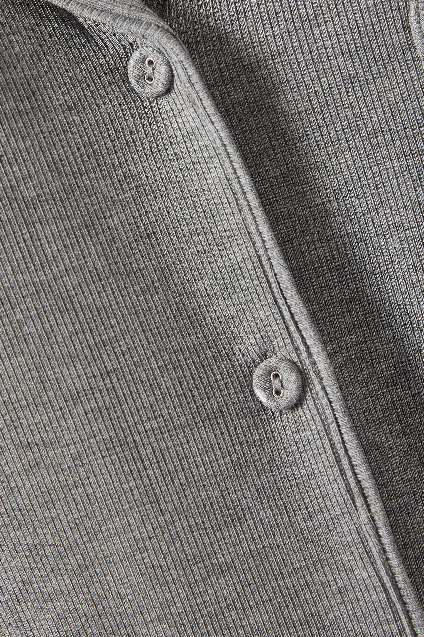 SKIMS Rib Sleep Set – Kadın Pijama Takımı- Heather Grey