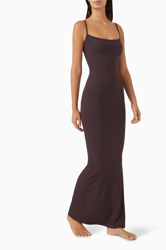 Soft Lounge Uzun Slip Elbise -Phoenix