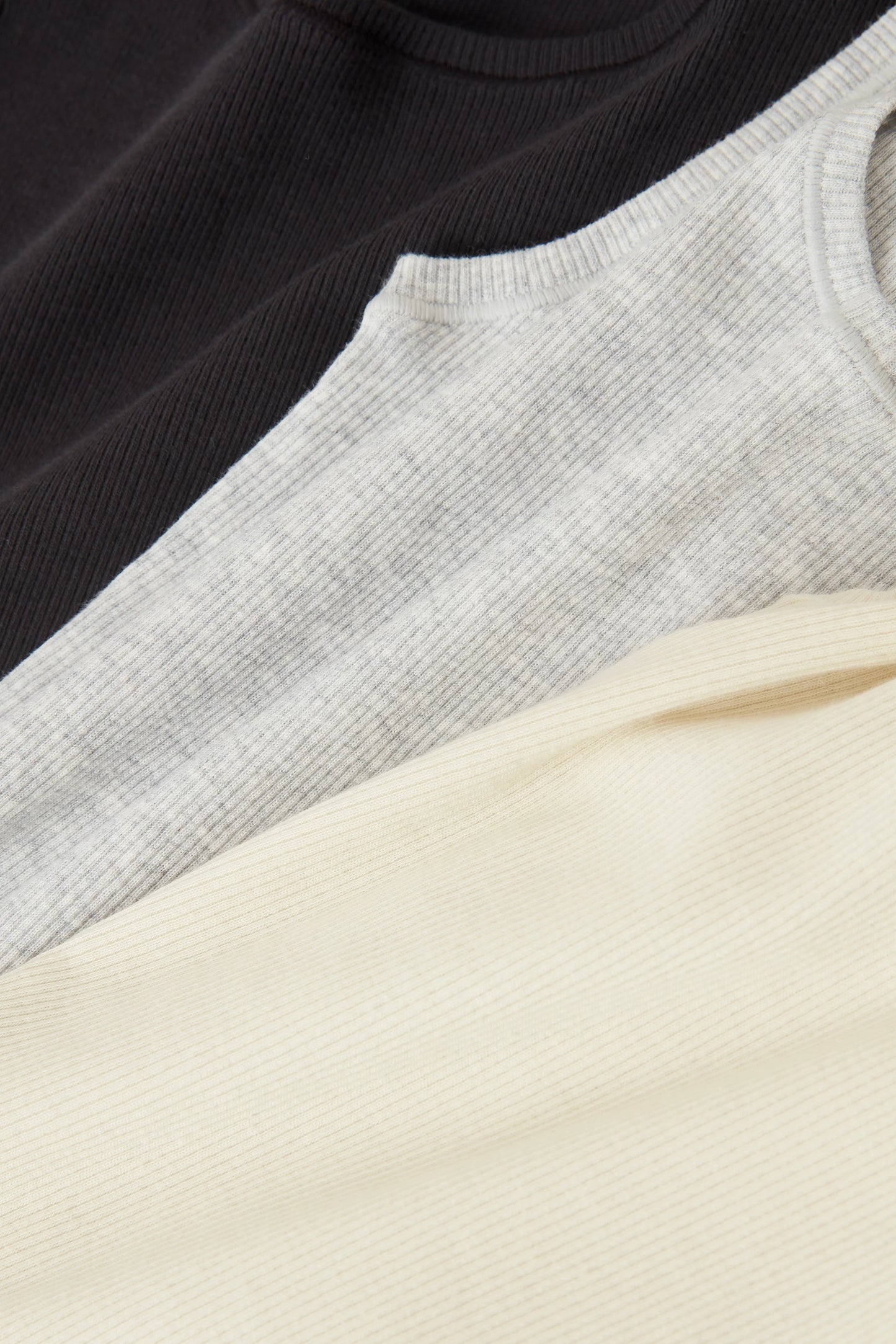 SKIMS Rib Tank – Pamuk 3’lü Paket