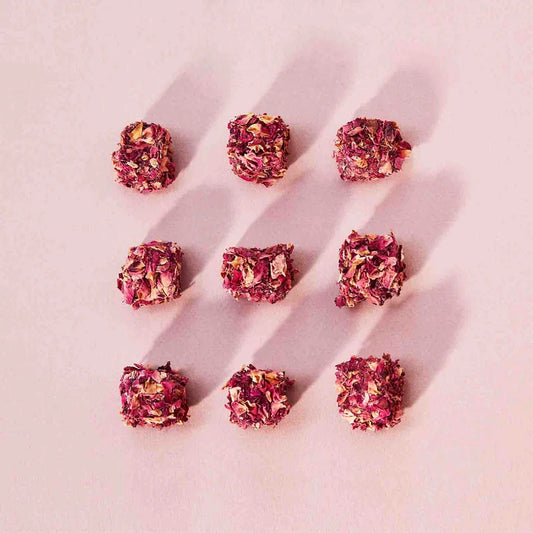 Rose Petal Turkish Delight - Handcrafted Luxury Treat (225g)